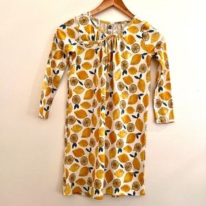 Girl's Lemon Dress by Tea size 7 GUC